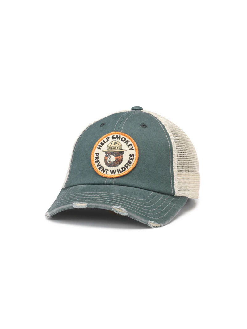 American Needle Orville Hat Ford Smokey Bear Stone Green