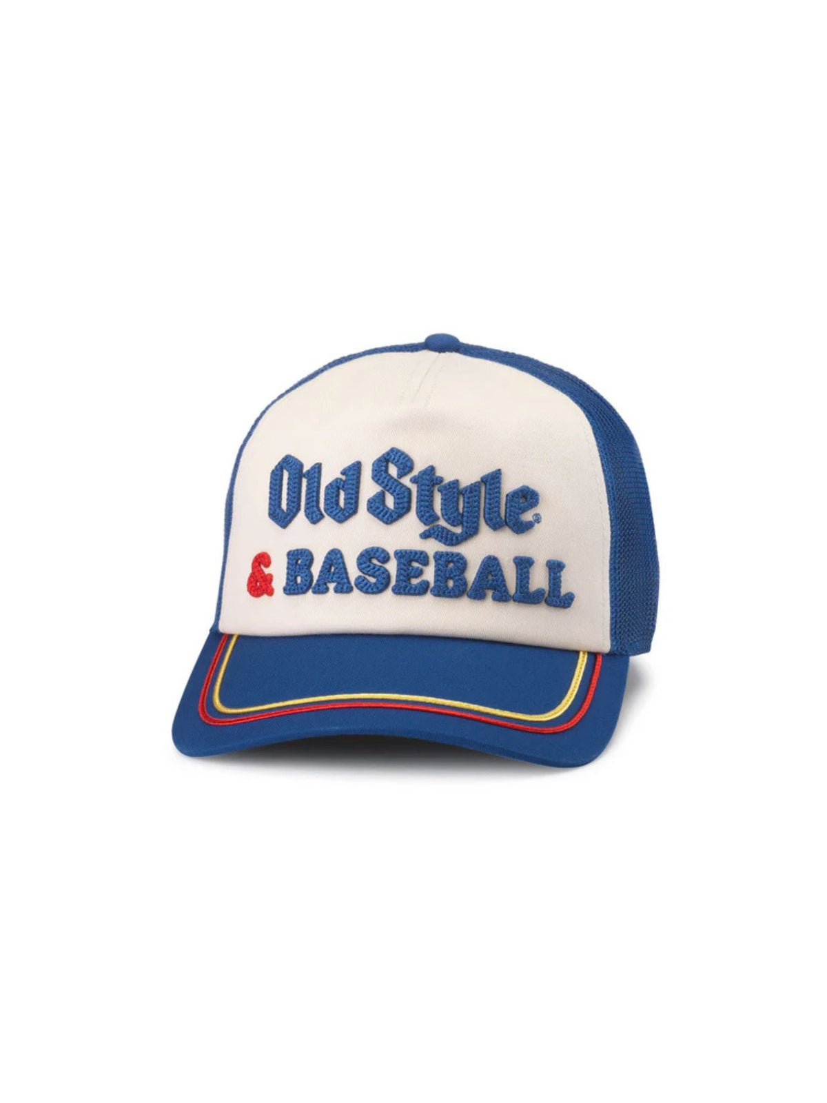 American Needle Radler Hat Old Style & Baseball Dark Royal Ivory