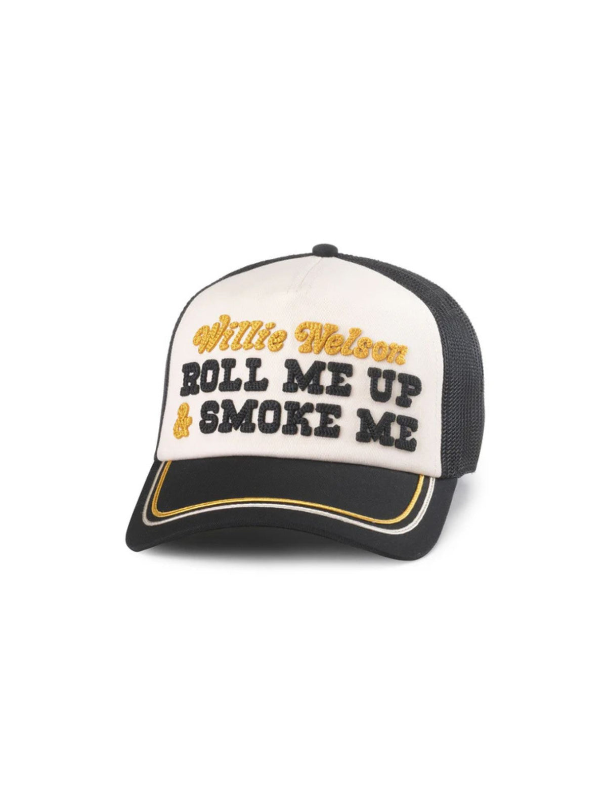 American Needle Radler Hat Willie Nelson Black Ivory