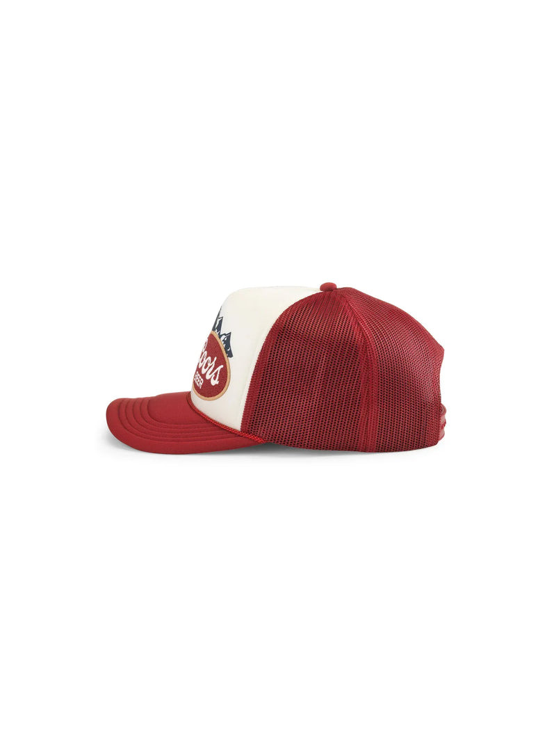 American Needle Roscoe Iconic Foamy Hat Coors Red Ivory