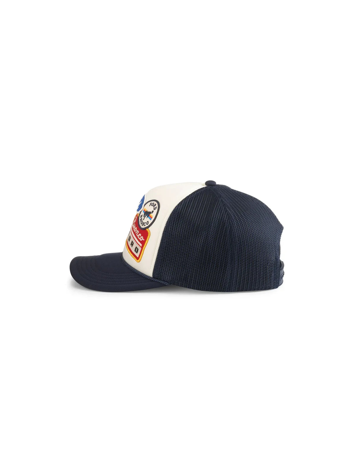 American Needle Roscoe Iconic Foamy Hat Ford Bronco Navy Ivory