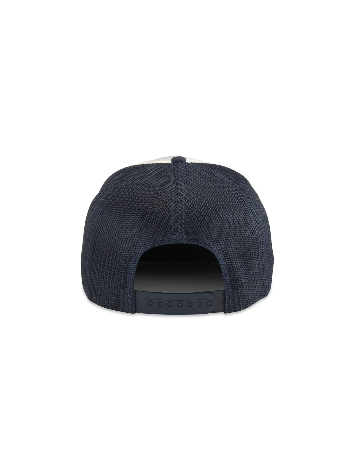 American Needle Roscoe Iconic Foamy Hat Miller Lite Navy Ivory