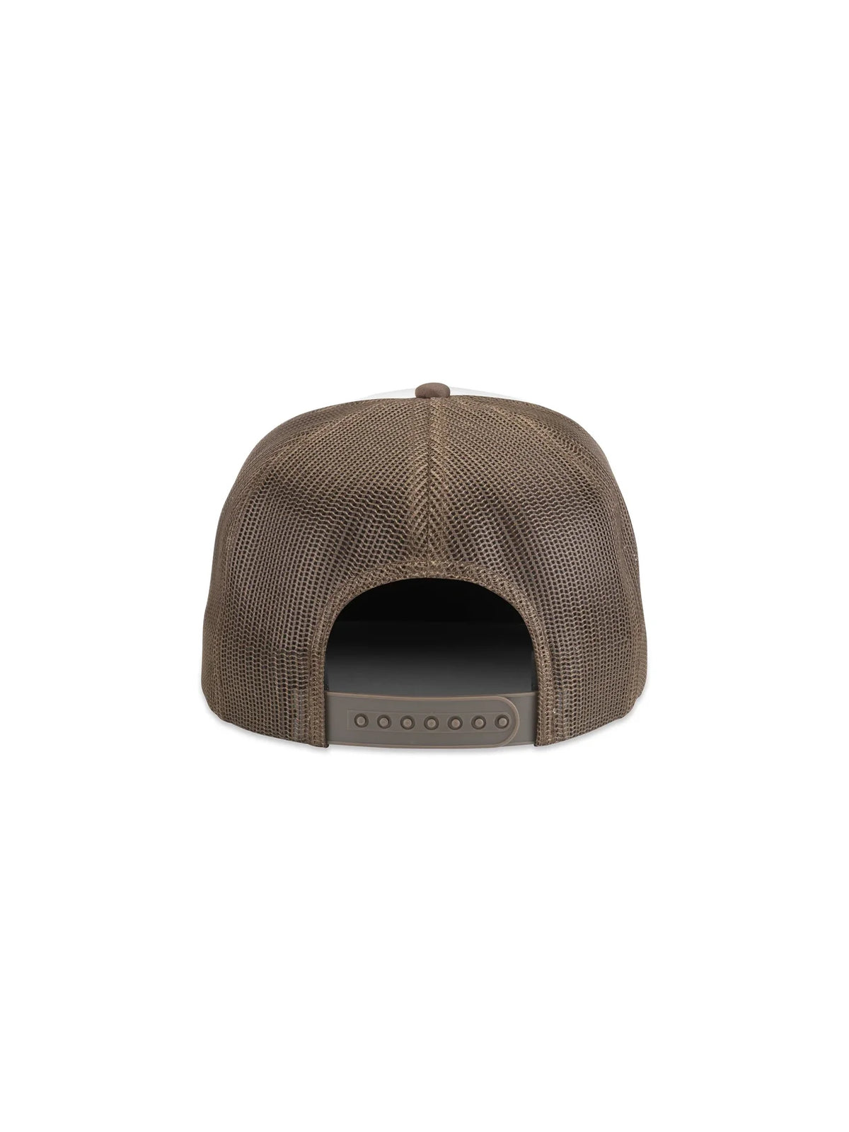 American Needle Roscoe Iconic Foamy Hat Smokey Bear Brown Ivory
