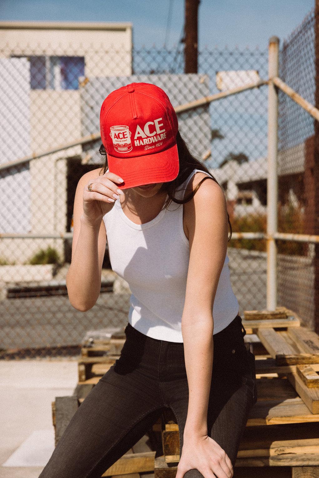 American Needle Walker Hat Ace Hardware Red