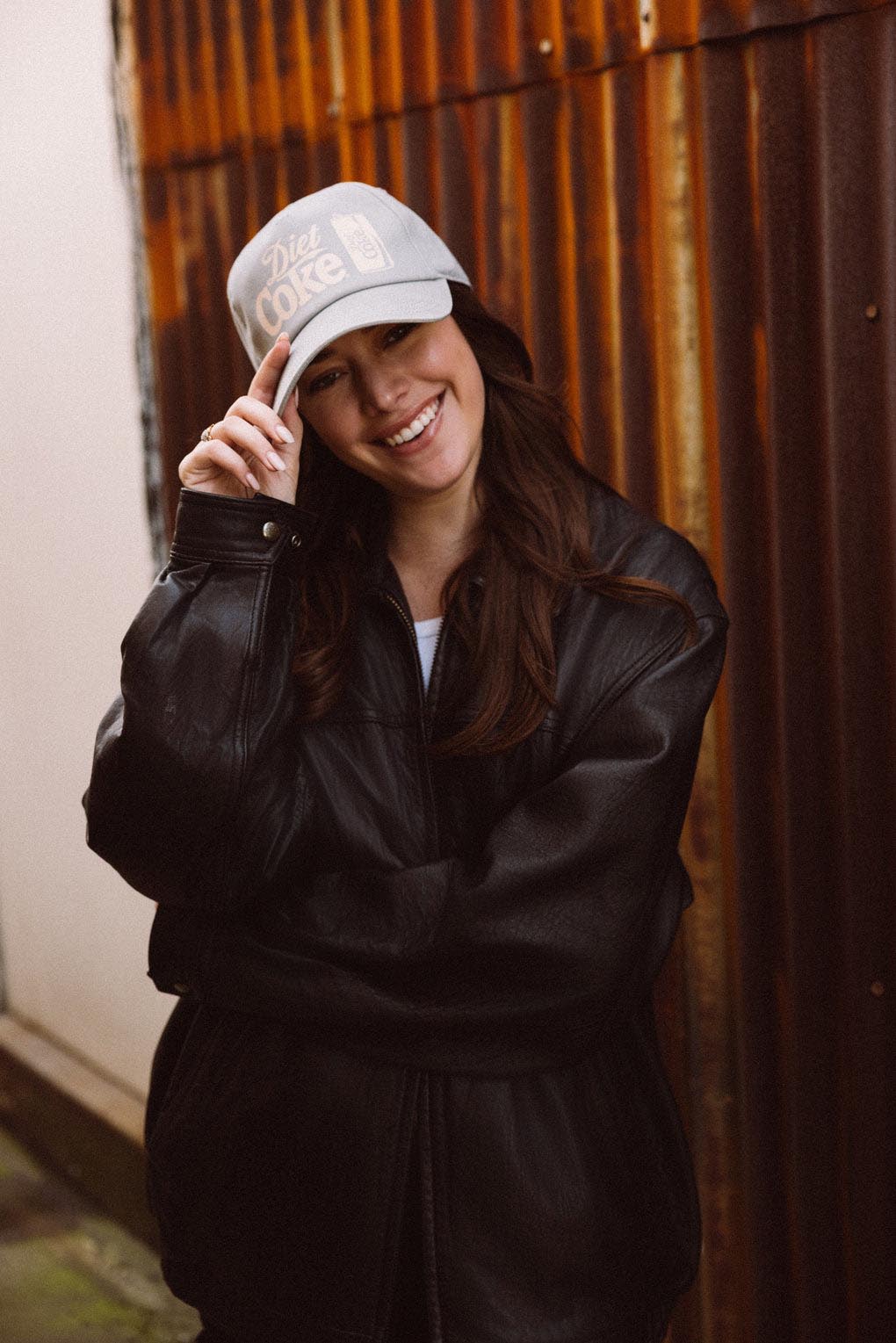 American Needle Walker Hat Diet Coke Light Gray