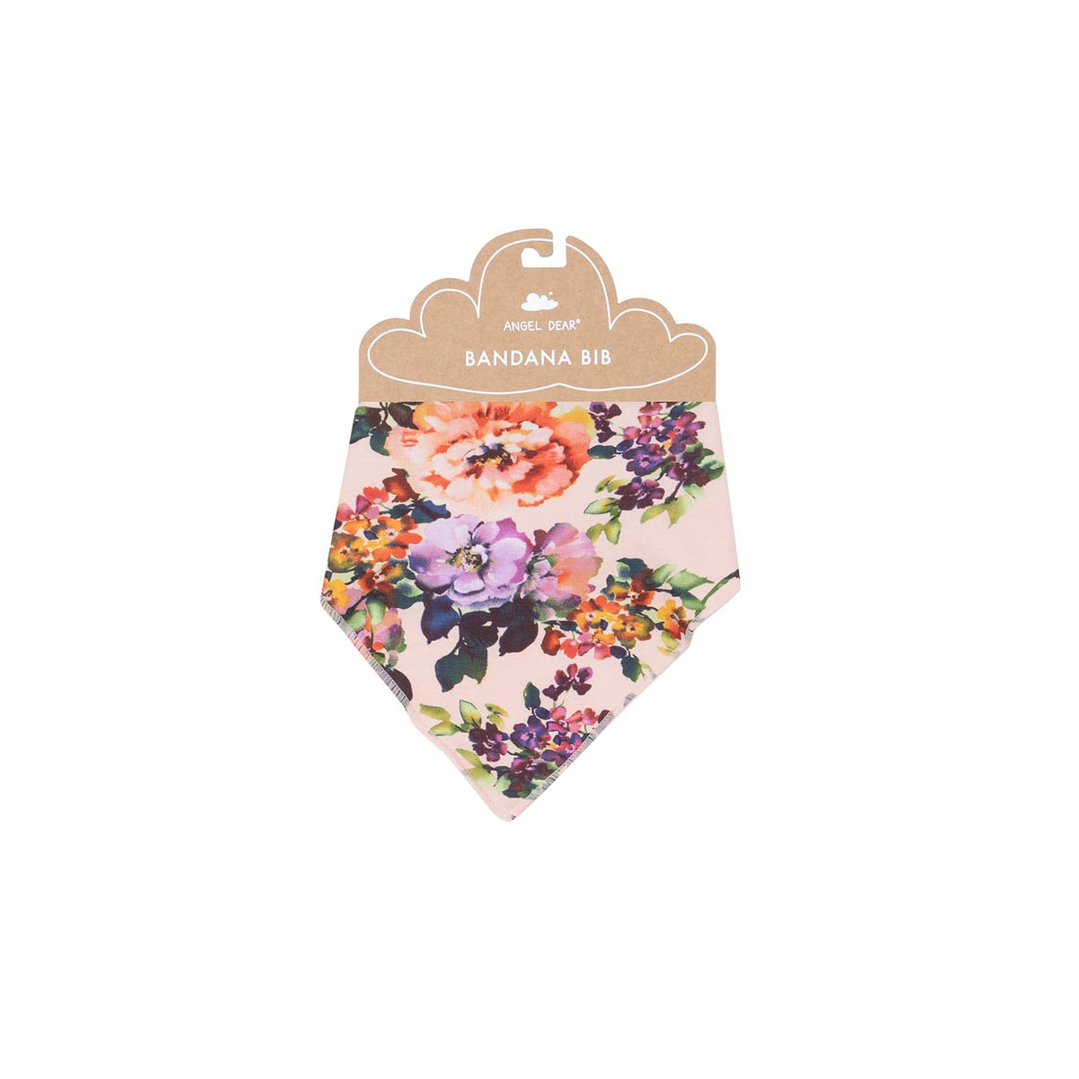 Angel Dear Bamboo Bandana Bib Autumn Rose