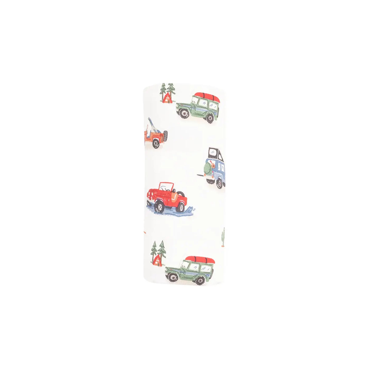 Angel Dear Bamboo Swaddle Blanket Off-Road Adventure