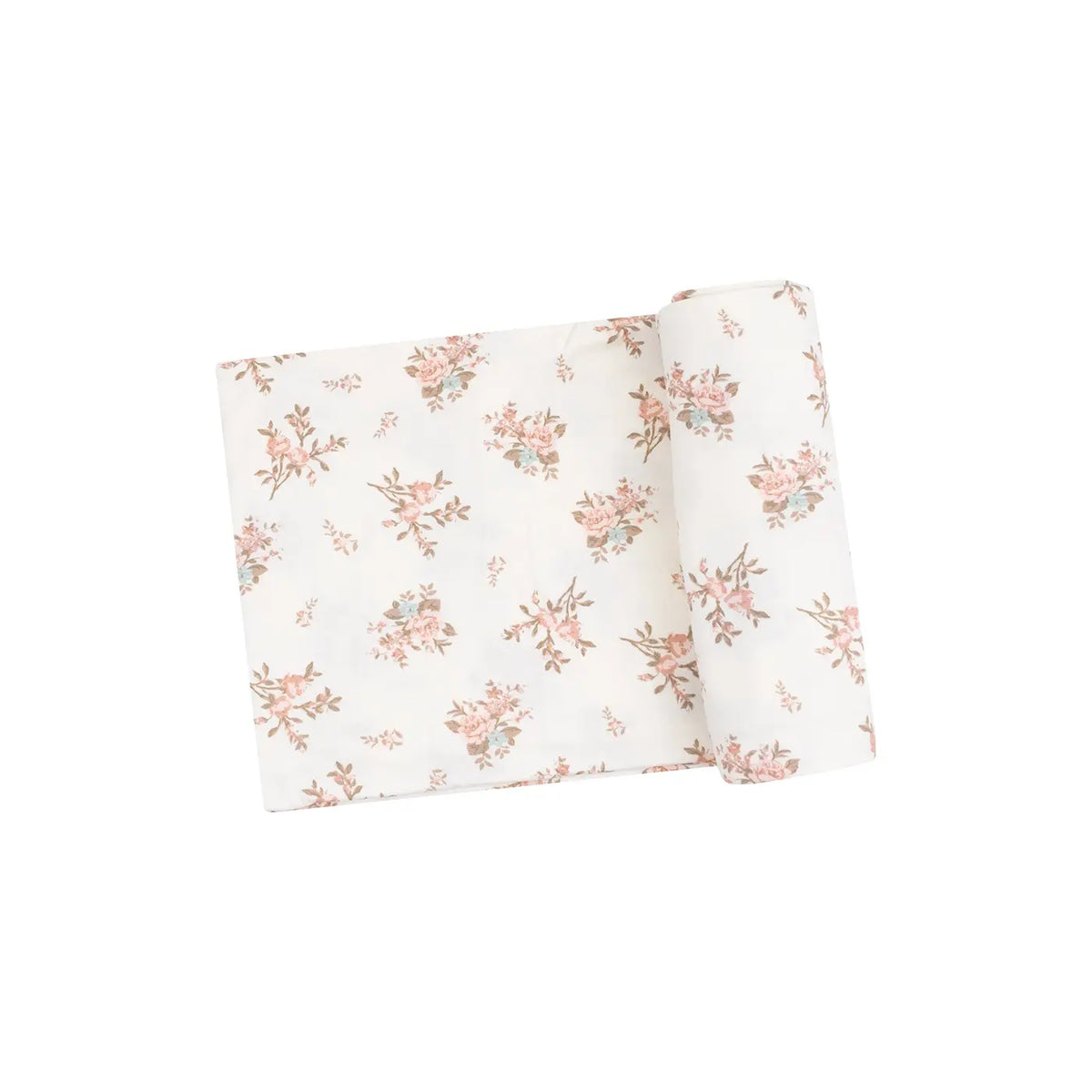 Angel Dear Bamboo Swaddle Blanket Vintage Rosebuds