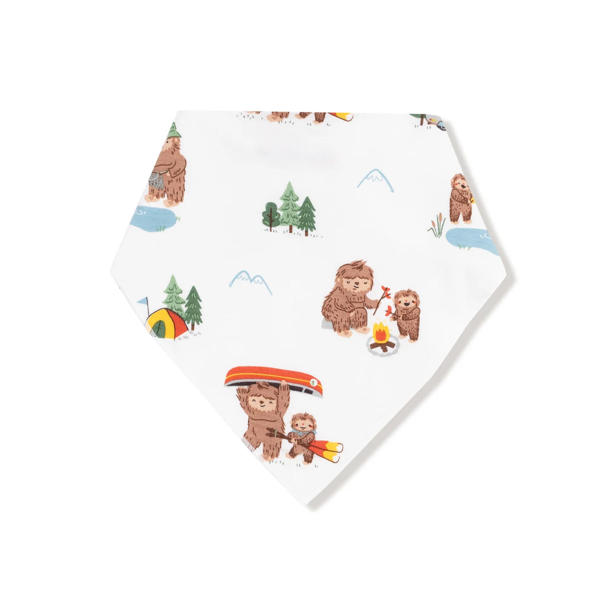 Angel Dear Bamboo Bandana Bib Bigfoot Camping