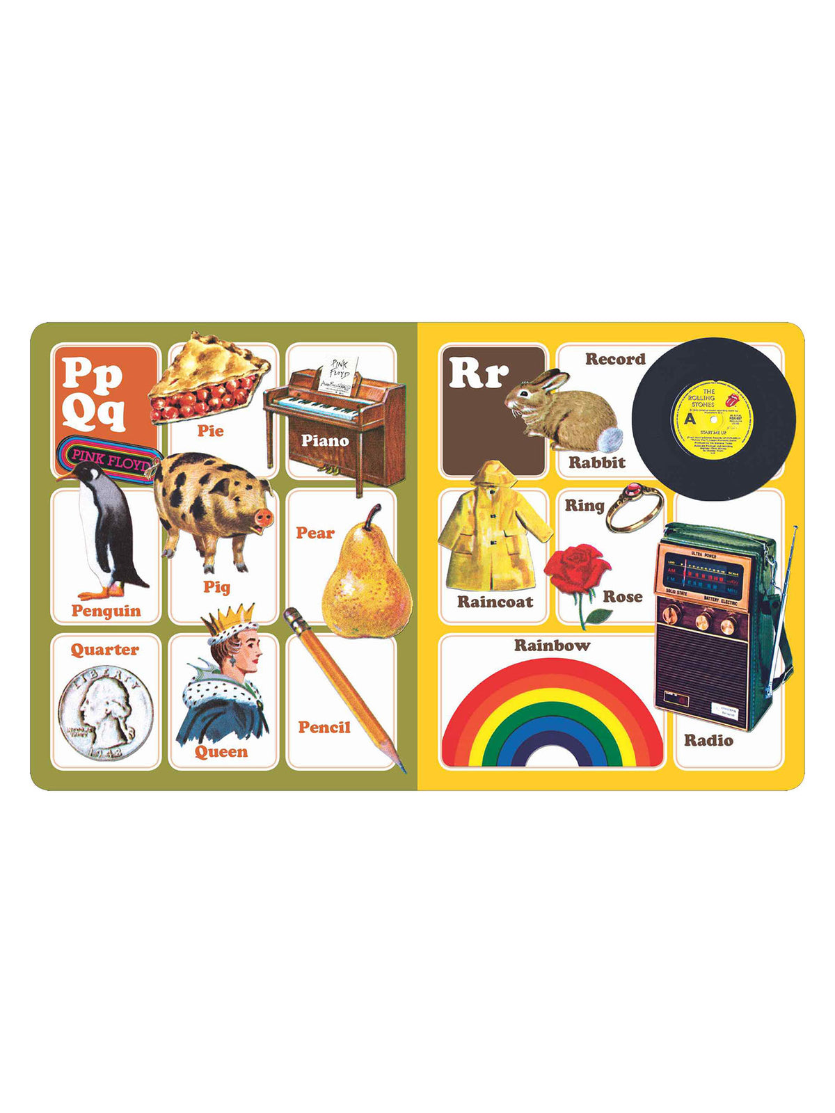 Apples to Zeppelin: A Rockin' ABC For Cool Kids Board Book