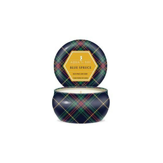 Aqua de SOi Blue Spruce Travel Tin Candle 9oz