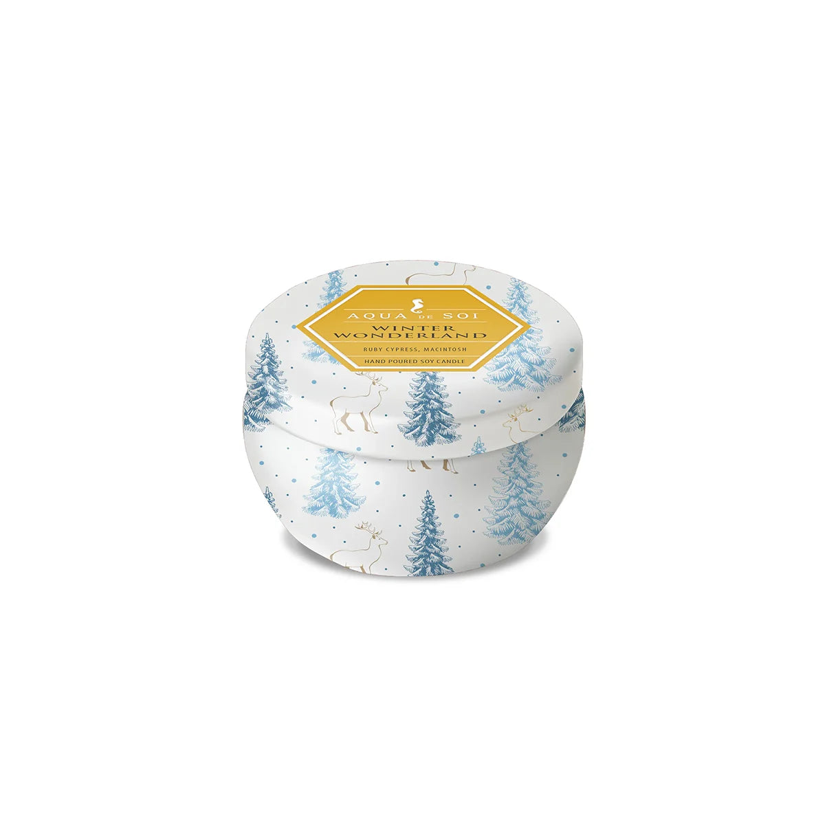 Aqua de SOi Winter Wonderland Travel Tin Candle