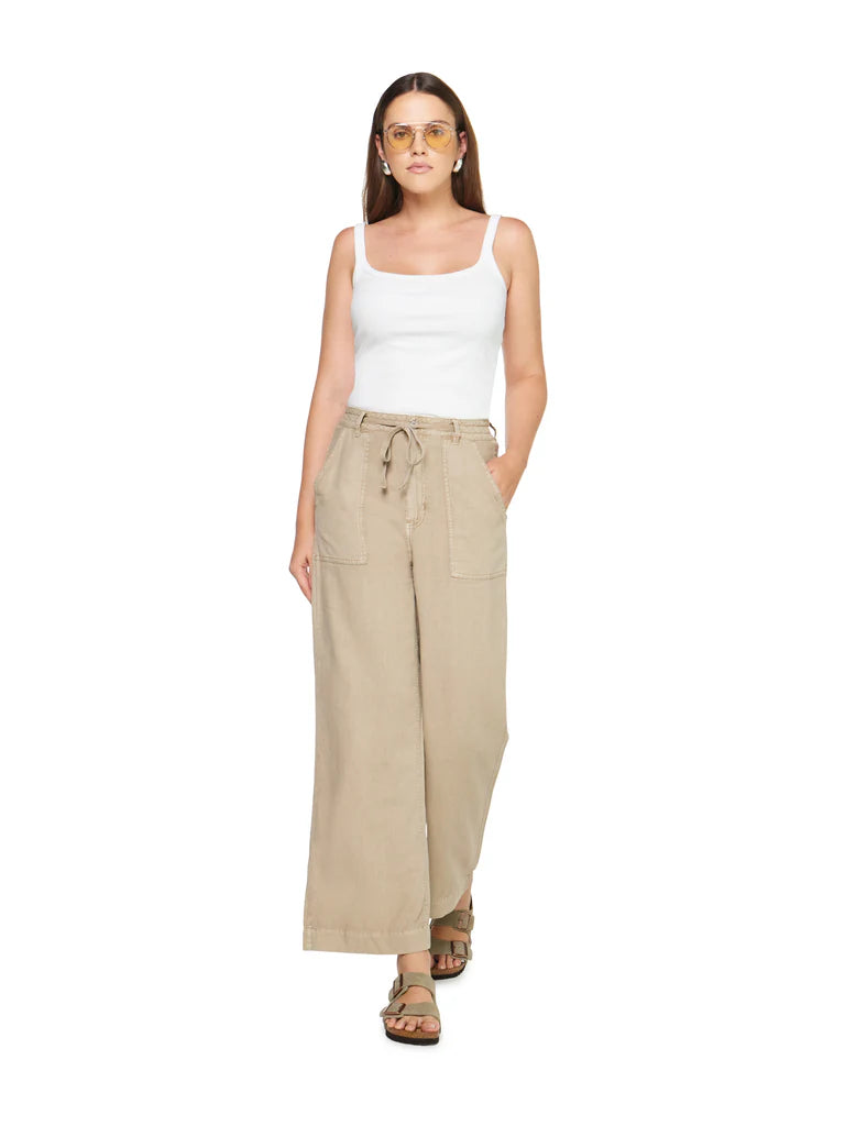 Articles of Society Emme Wide Leg Pants: Dune