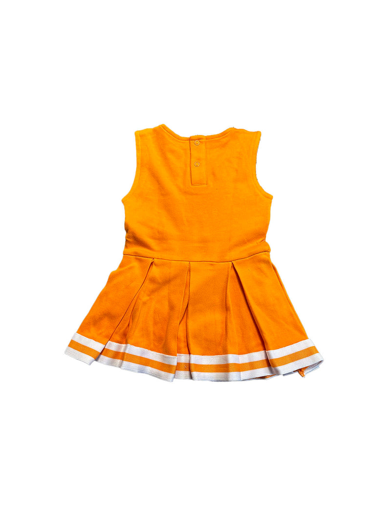 university of tennessee baby cheerleader bodysuit dress for vols game day