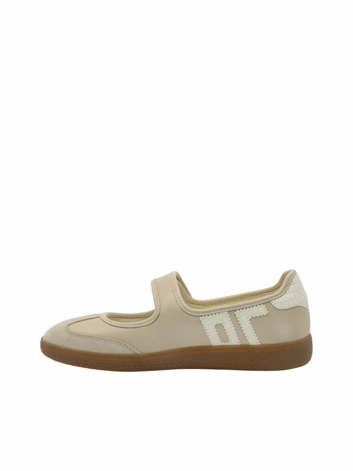 BACK 70 Aya Mary-Jane Sneakerina beige milk 