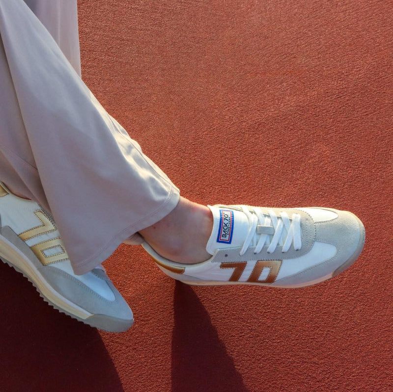BACK 70 Barkley Jogger Sneaker in Metallic Gold