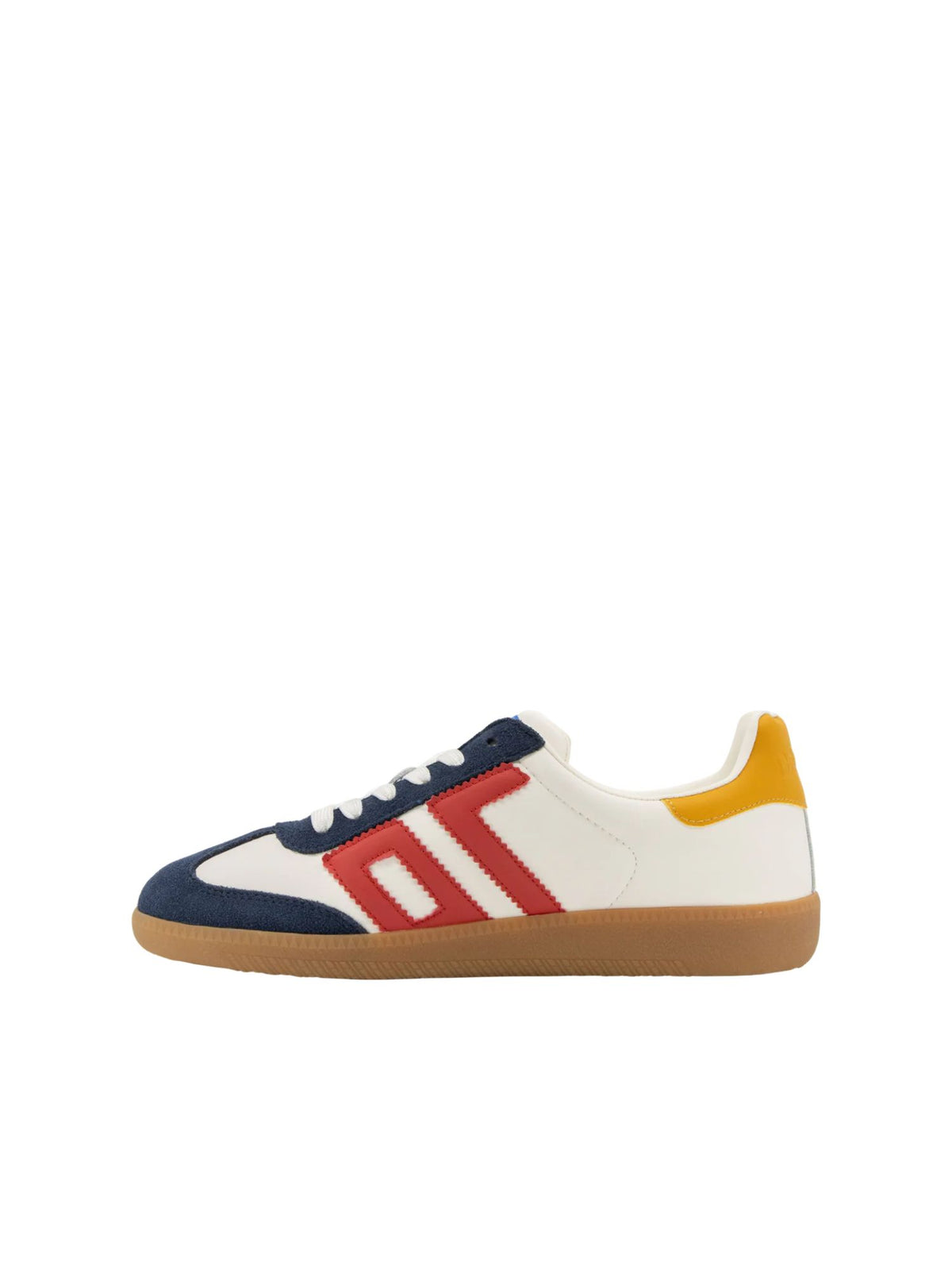 BACK 70 Cloud Colorblock Sneaker in white blue red