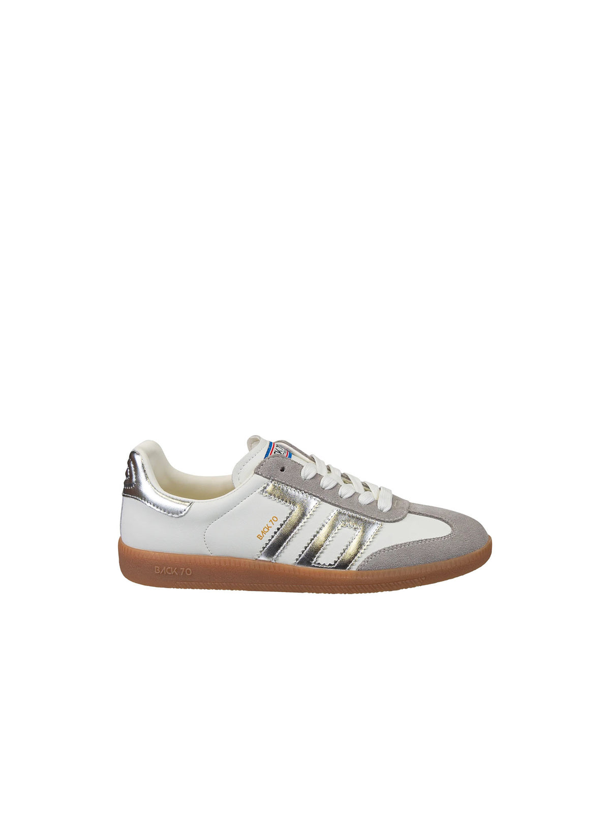 BACK 70 Light Grey Cloud Metallic Sneaker