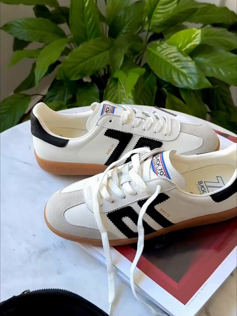 BACK 70 Cloud Sneaker White Black