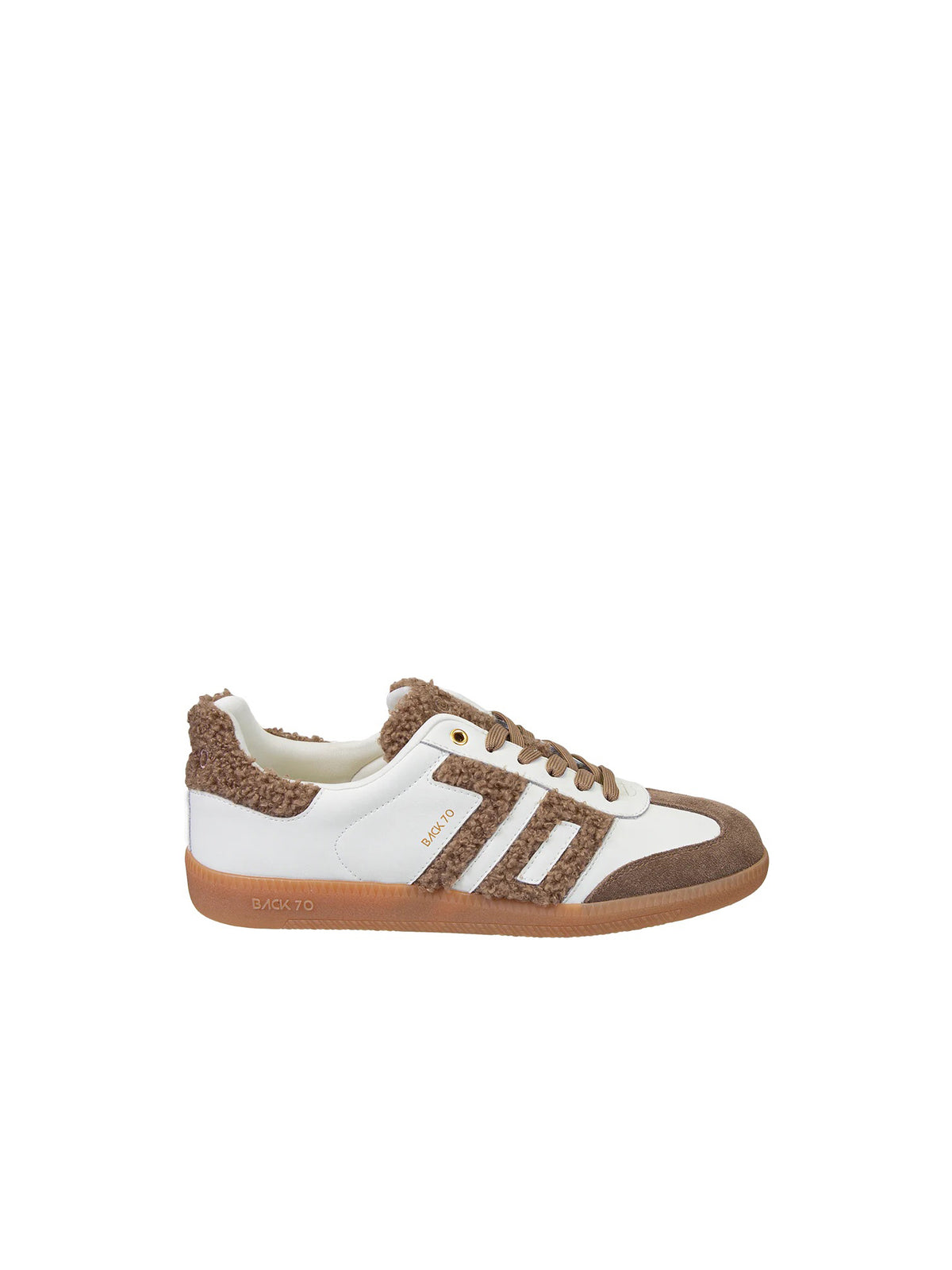 BACK 70 White Brown Cloud Sneakers