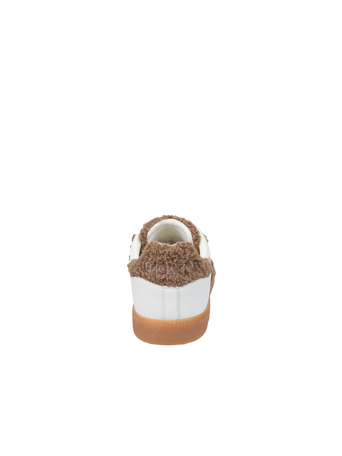 BACK 70 Cloud Teddy Sneakers White Brown