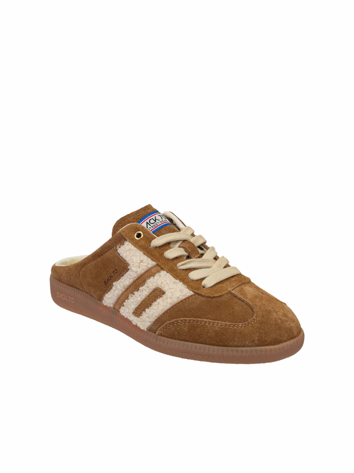 BACK 70 Easter Mule Sneaker Tobacco Suede