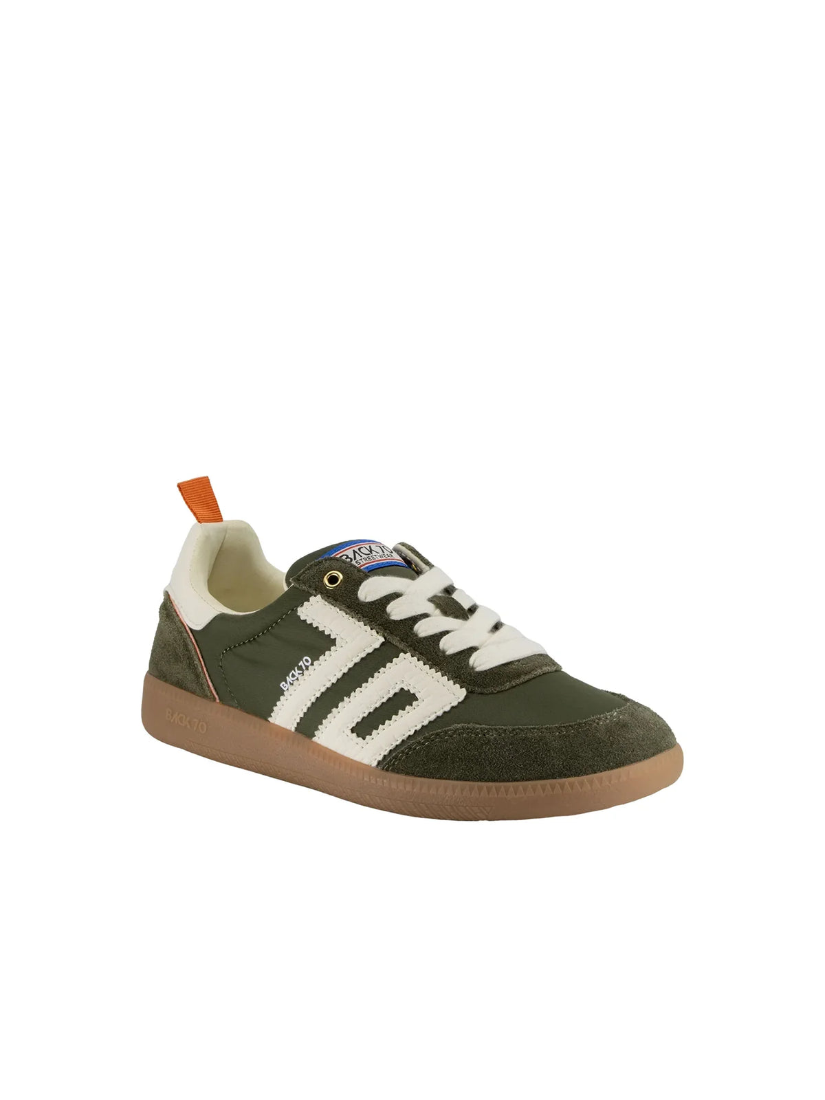 BACK 70 Ghost N Sneaker Olive Orange Milk