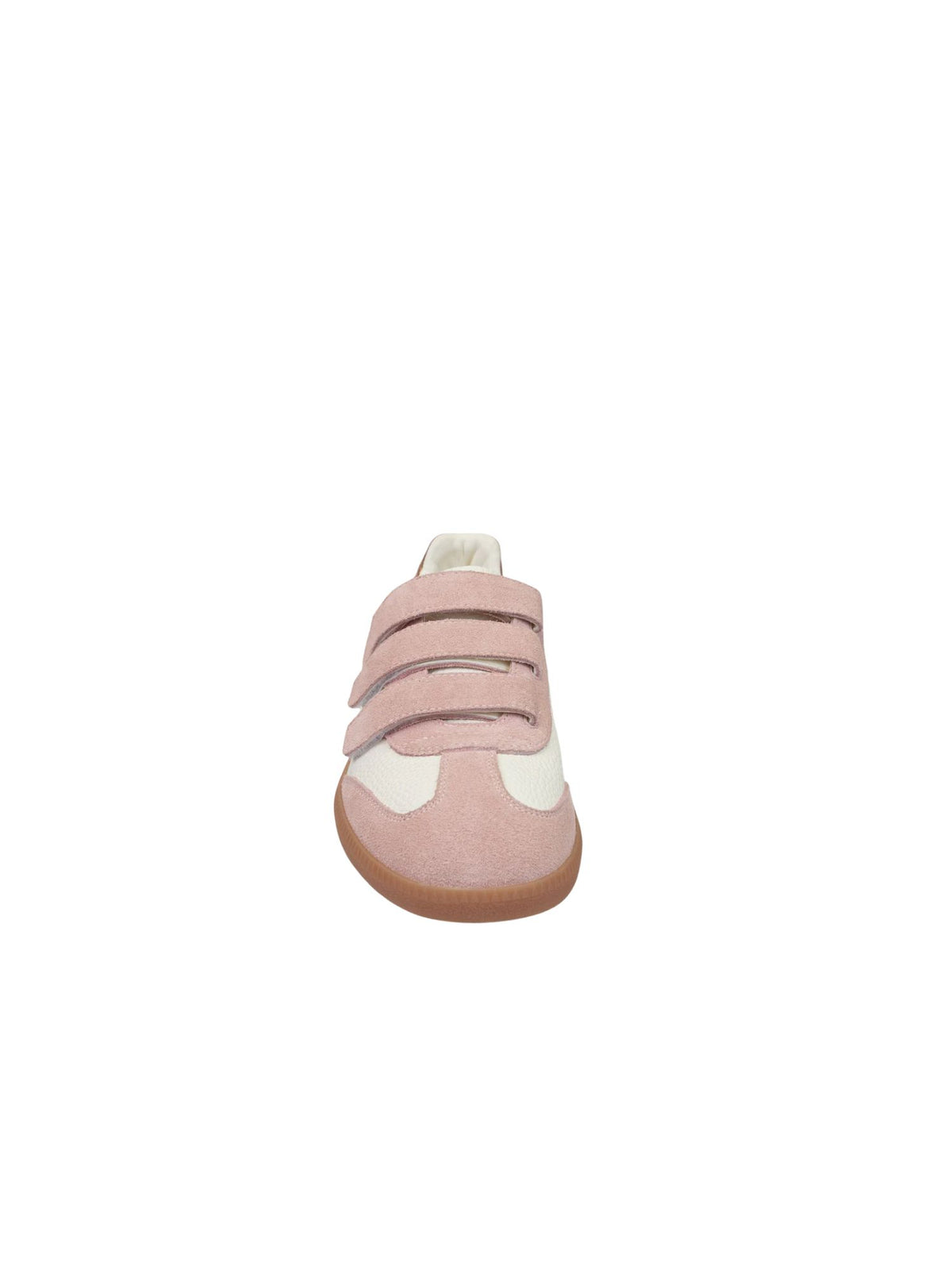 BACK 70 Mias Velcro Retro Sneakers in white pink