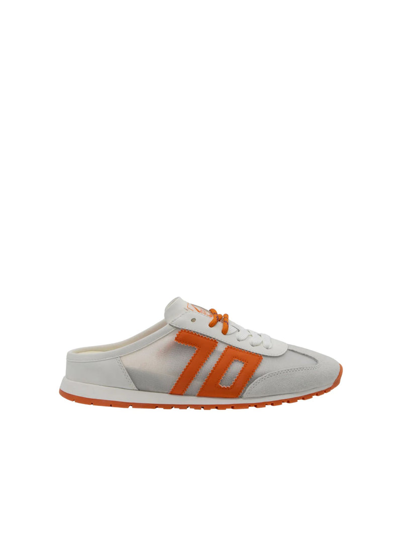 BACK 70 Venice Sneaker Mule white orange 