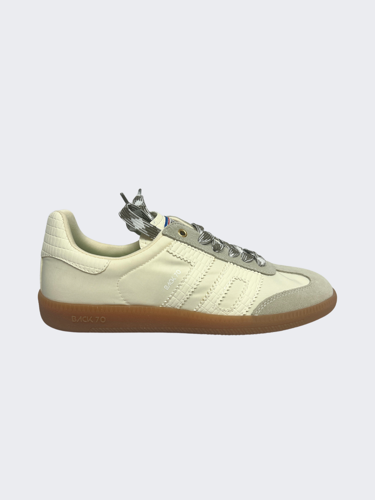 back 70 ghost sneakers in off white -side