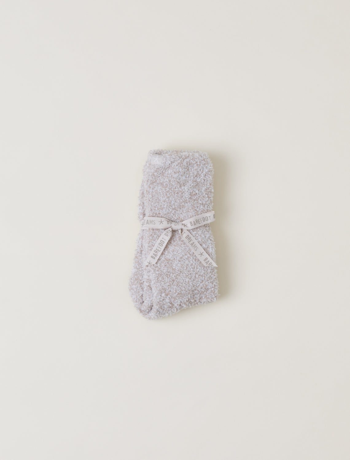 Barefoot Dreams CozyChic® Heathered Socks stone white