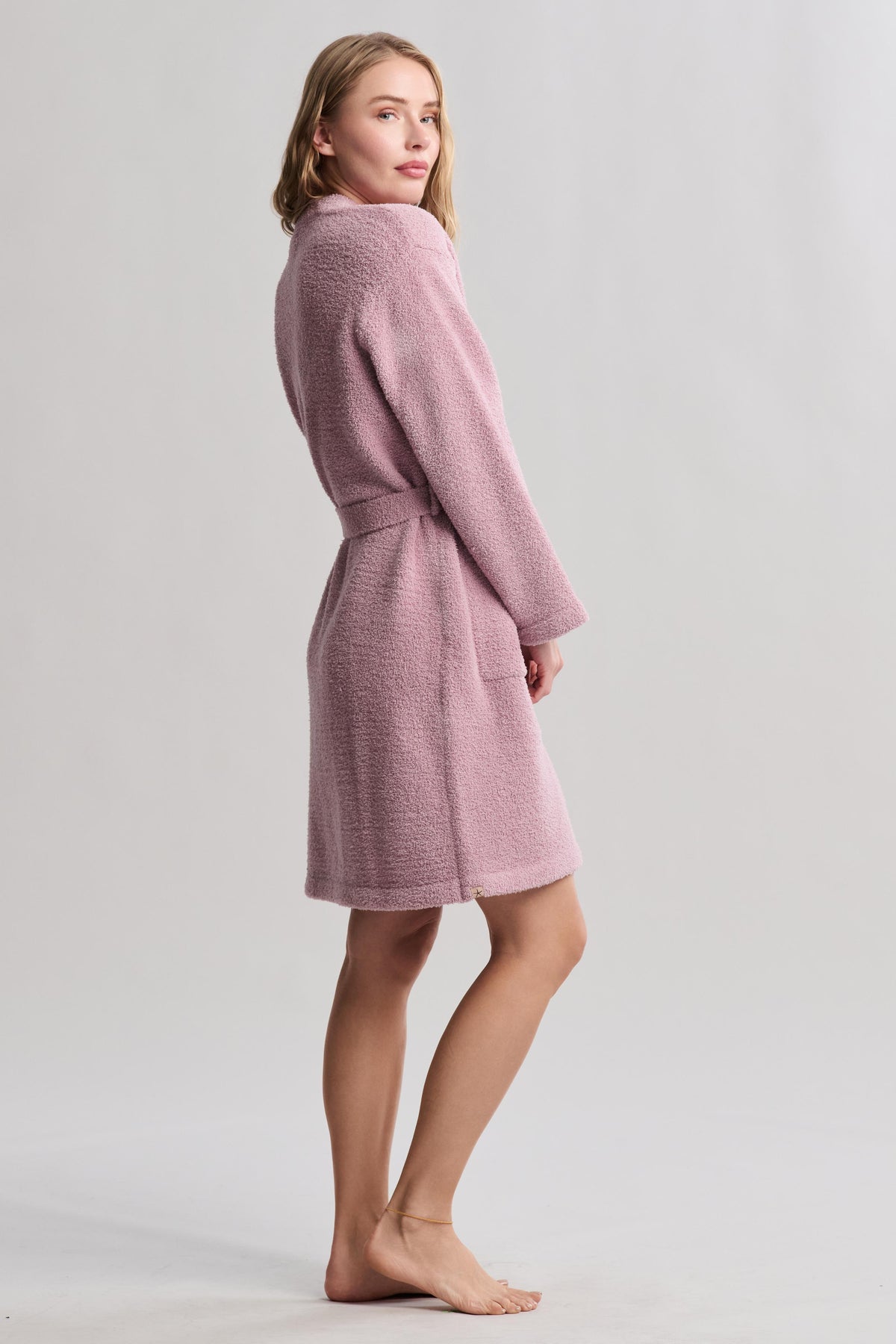 Barefoot Dreams CozyChic® Solid Robe Teaberry