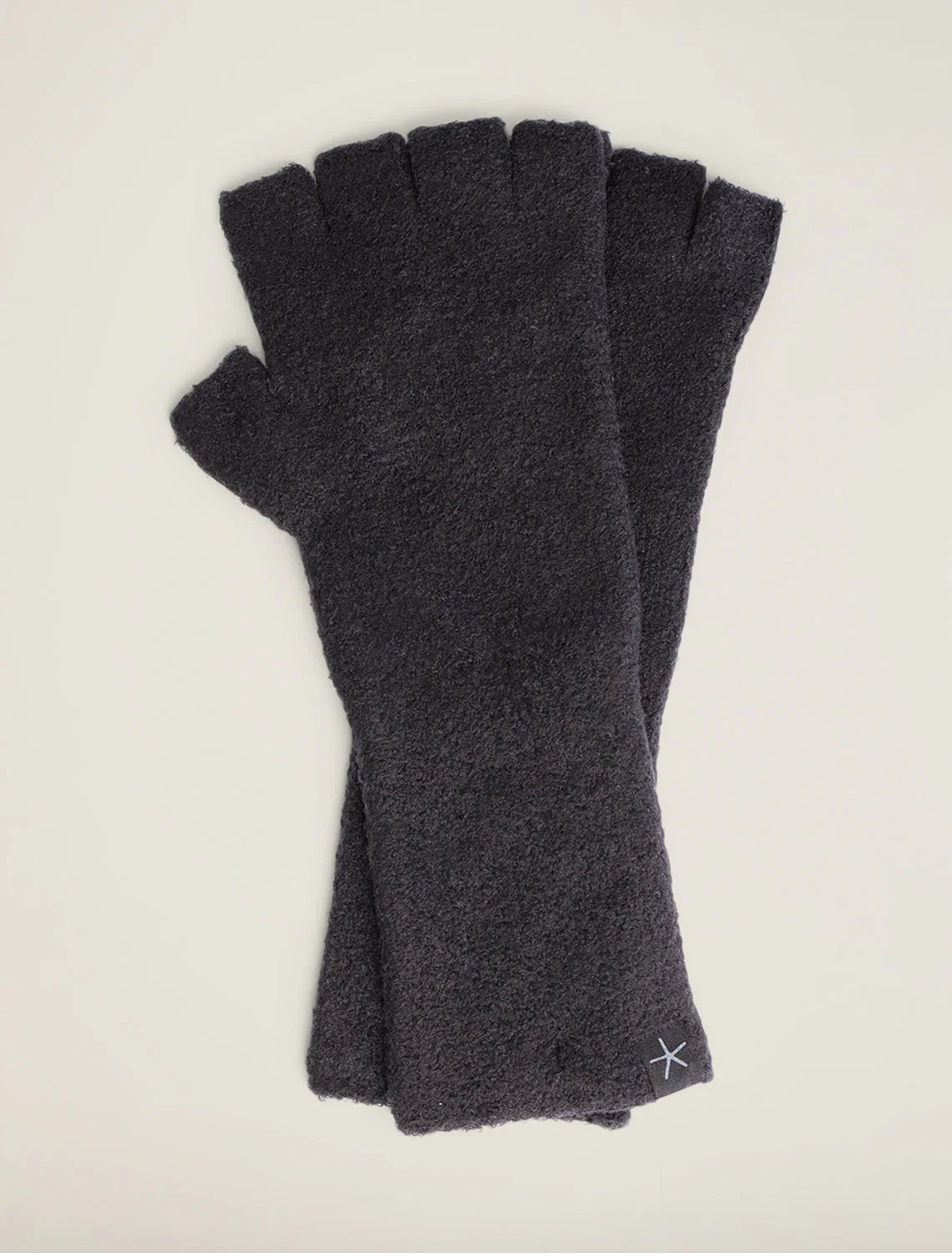 Barefoot Dreams CozyChic Lite® Fingerless Gloves in black