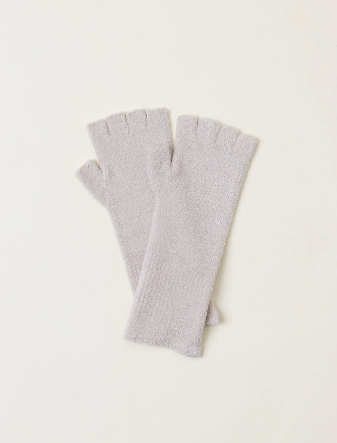 Barefoot Dreams CozyChic Lite® Fingerless Gloves in stone 