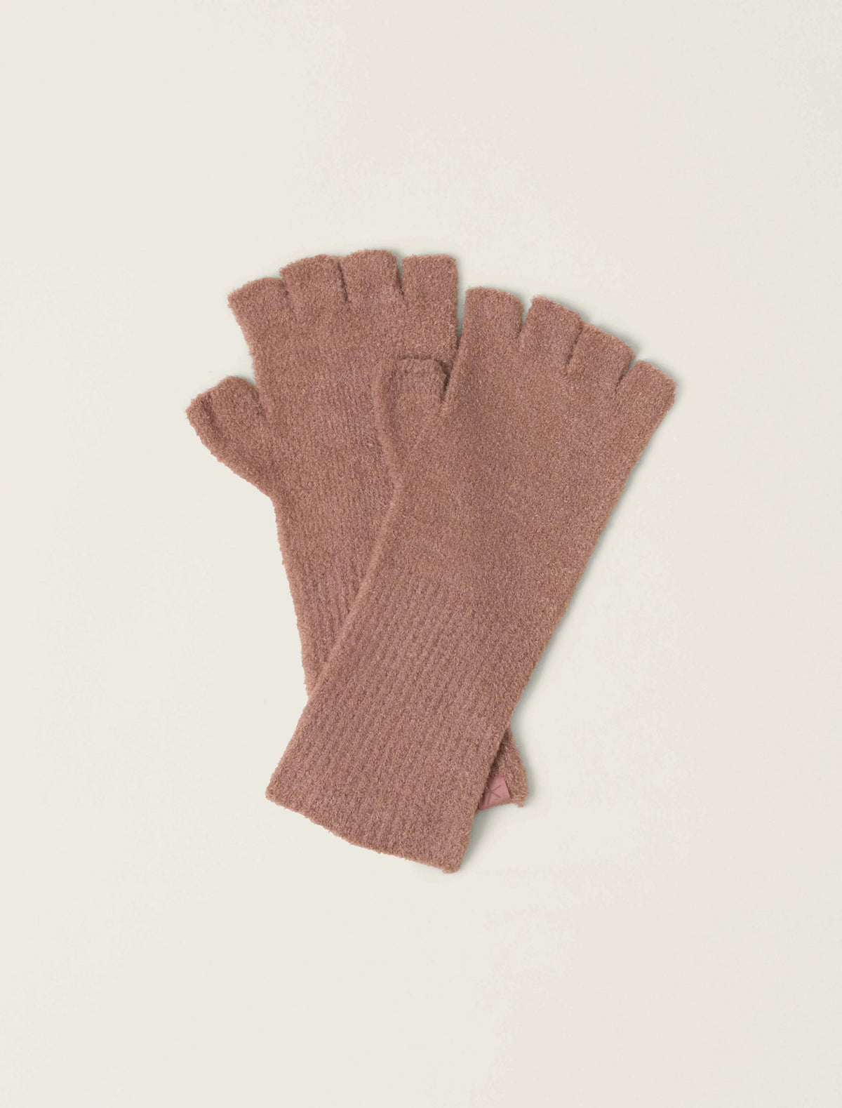 Barefoot Dreams CozyChic Lite® Fingerless Gloves in terra