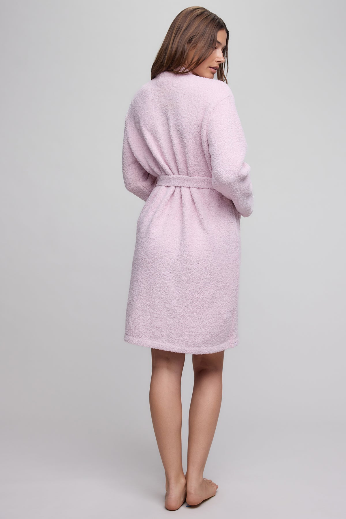 Barefoot Dreams CozyChic® Solid Robe petal 