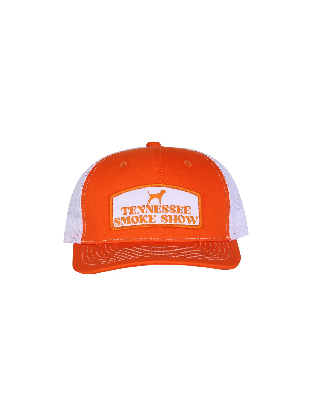 Barrel Down South Tennesee Smoke Show Patch Hat Orange & White Tennesse Vols Game Day