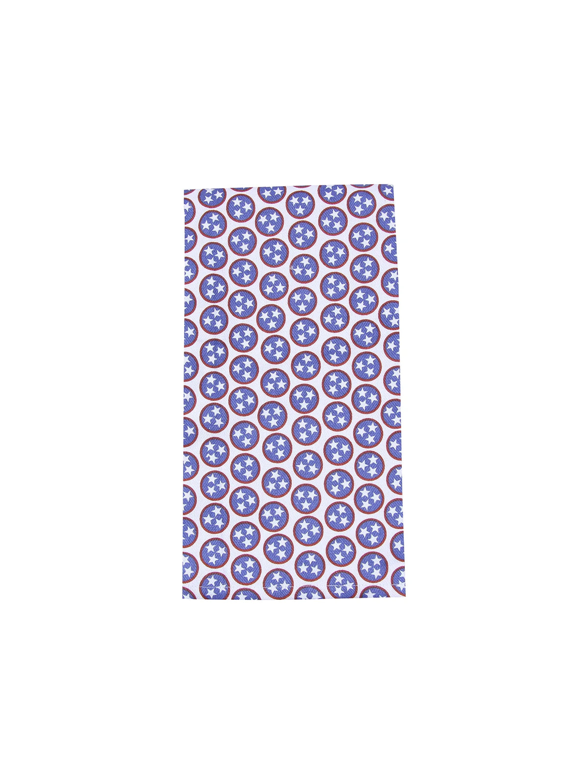 Tennessee Tri-Star Red & Blue Tea Towel