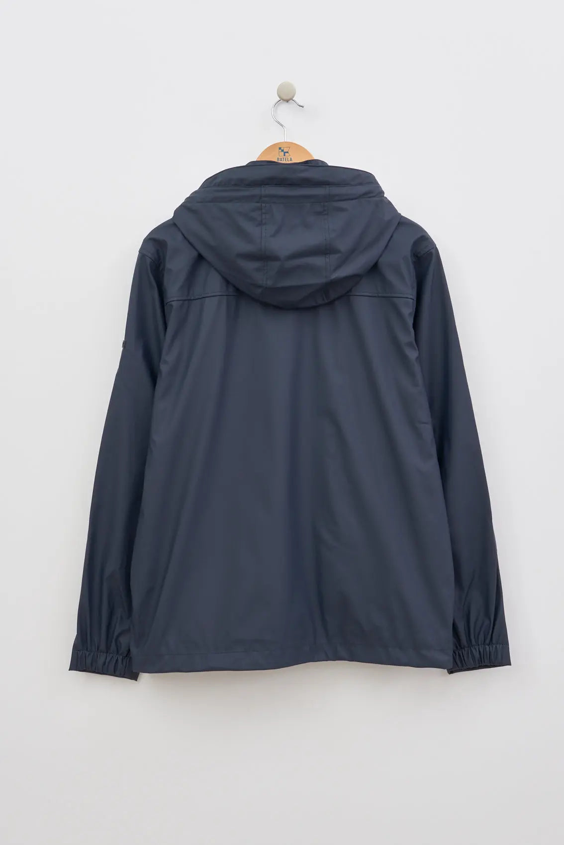 Batela Men's Raincoat with Striped Lining Ma Navy