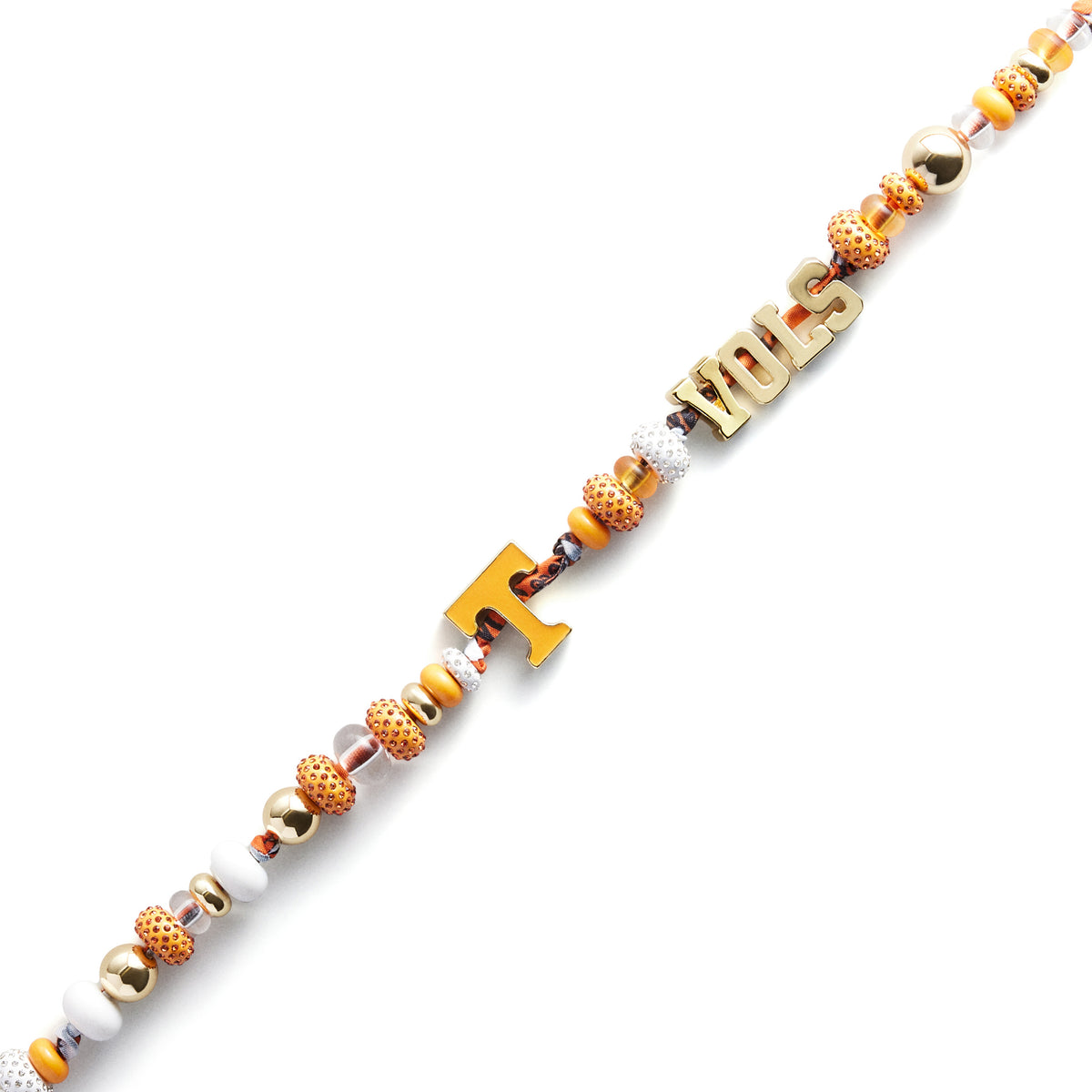 BaubleBar® University of Tennessee Beaded Bandana Phone Charm