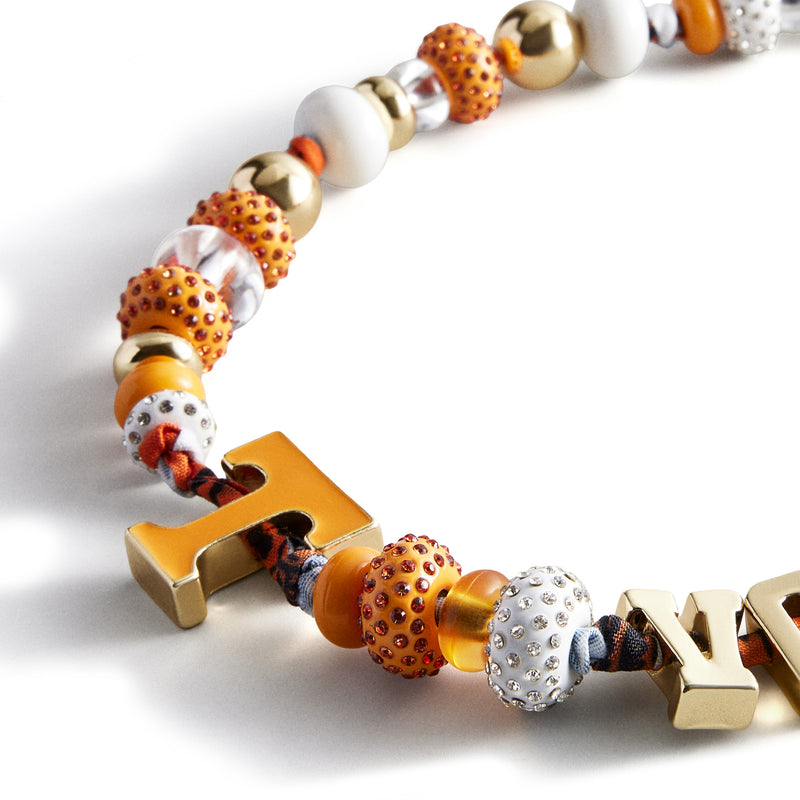 BaubleBar® University of Tennessee Beaded Bandana Phone Charm