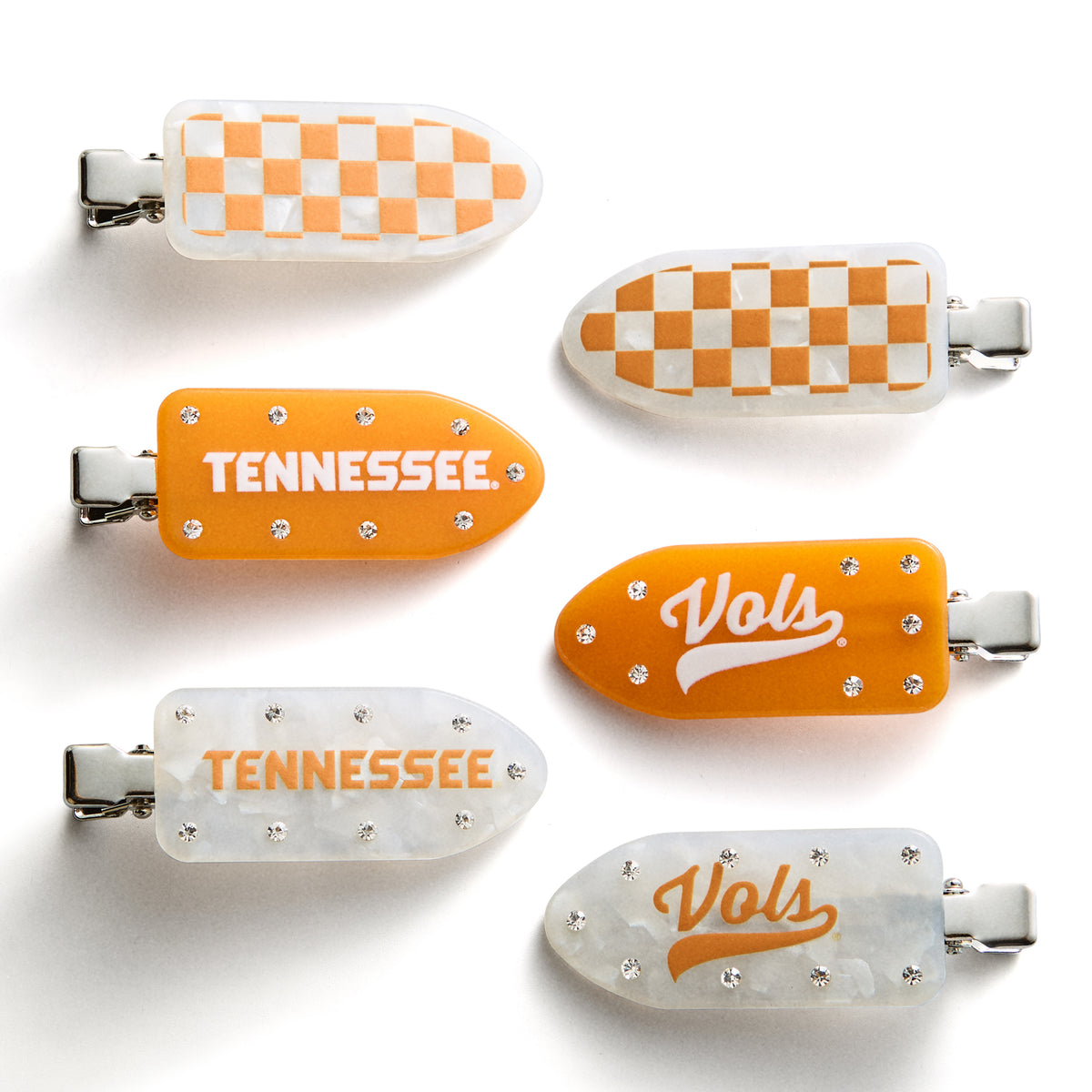 BaubleBar® University of Tennessee Creaseless Hair Clip Set
