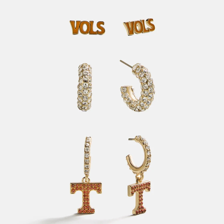 BaubleBar® University of Tennessee Slogan Earring Set