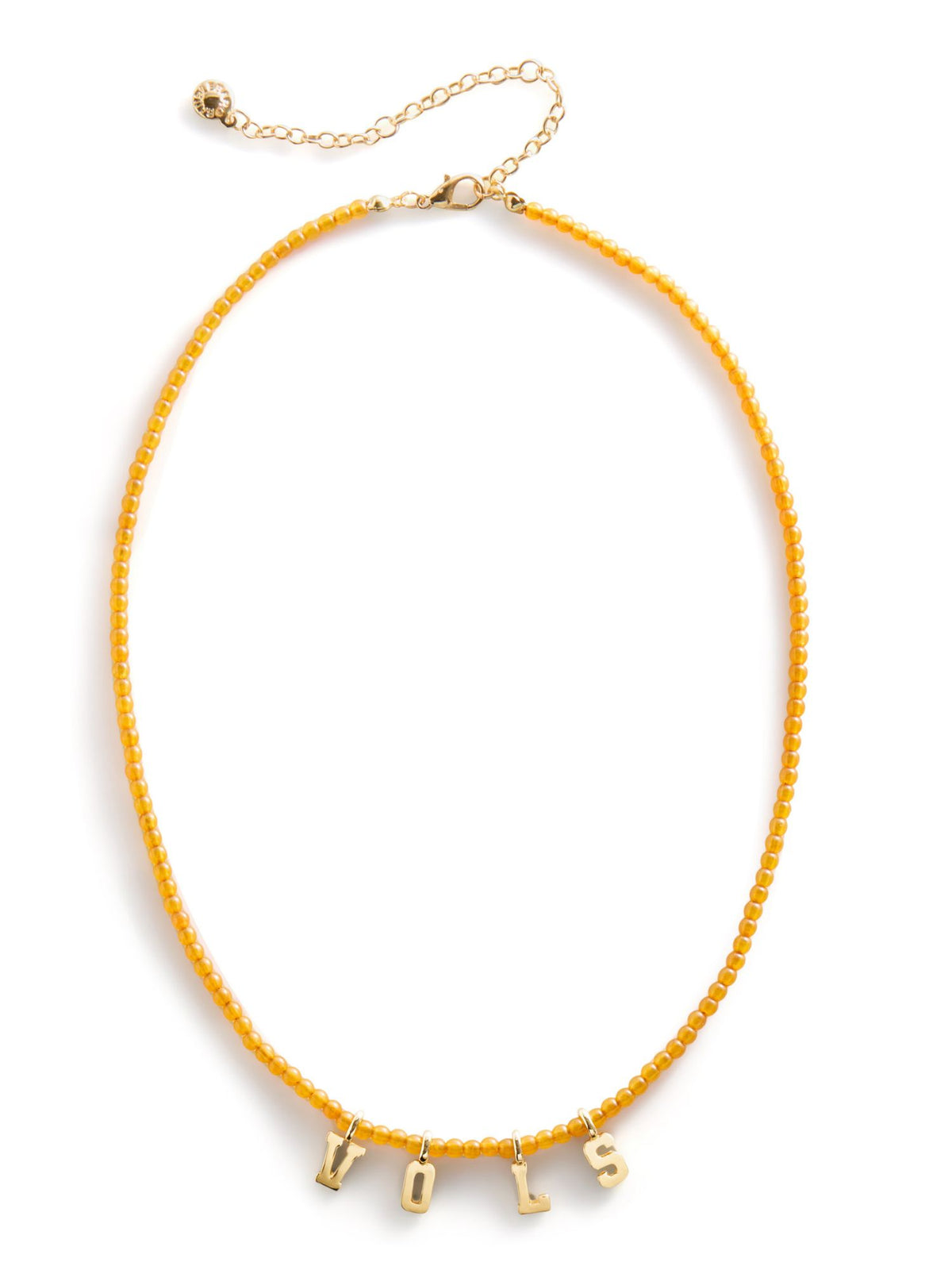 BaubleBar University of Tennessee Delicate Beaded Necklace