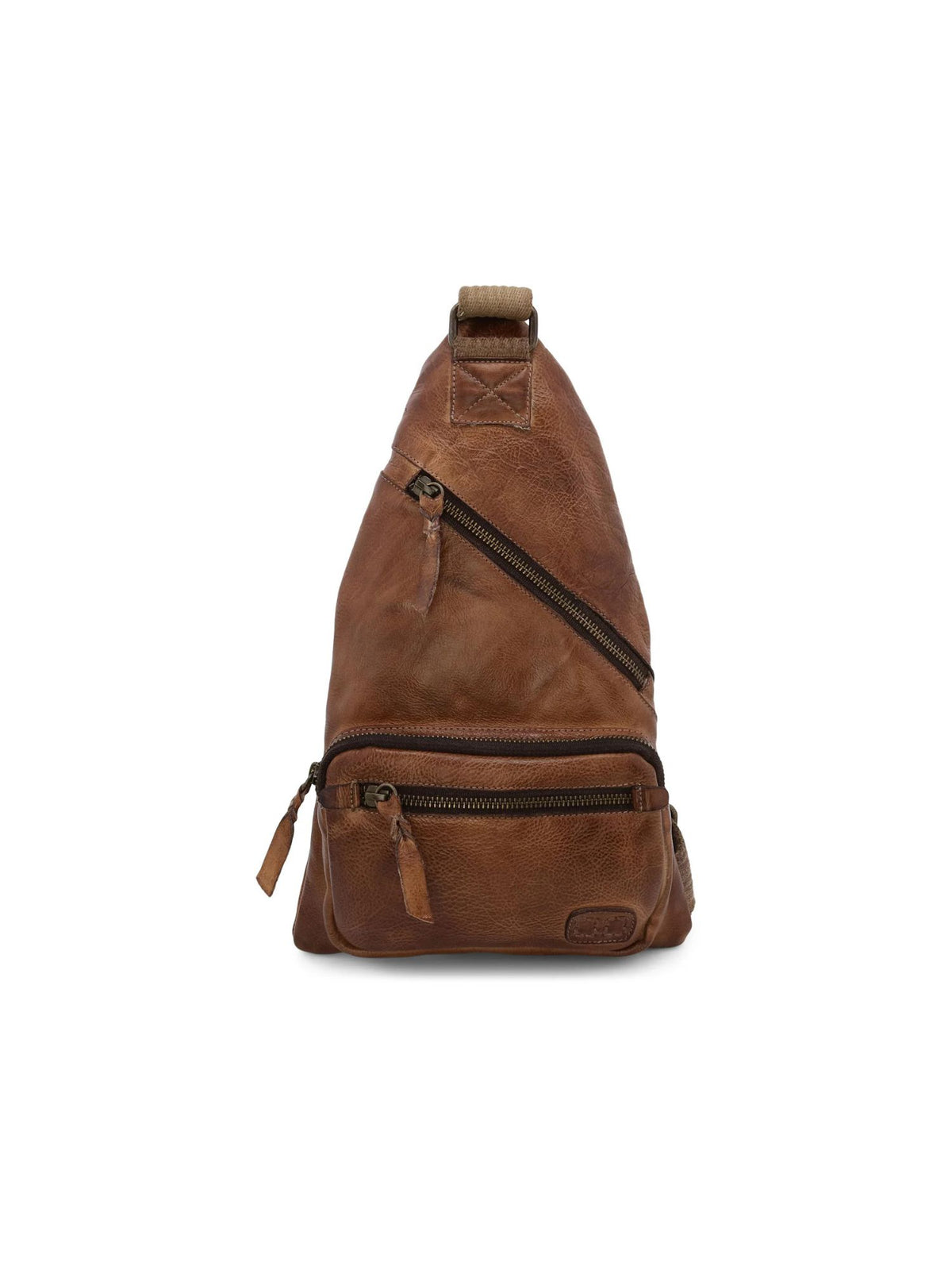 BEDSTU Andie Sling Backpack in tan rustic