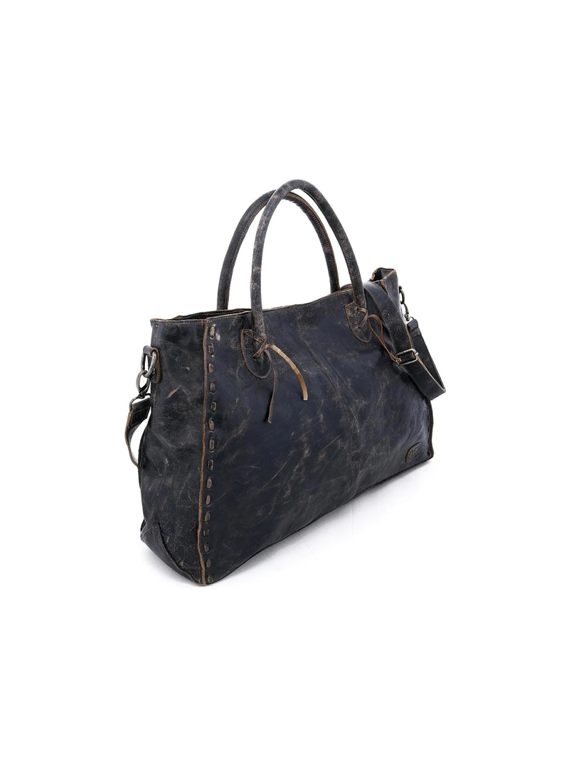 bedstu rockaway handbag in black lux-side