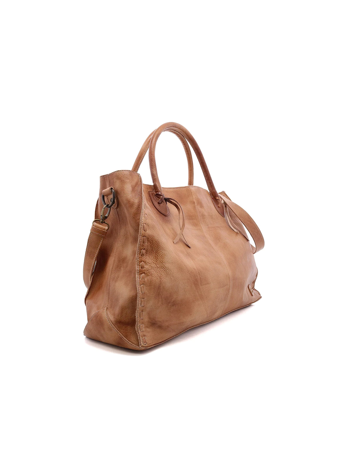 bedstu rockaway handbag in tan rustic