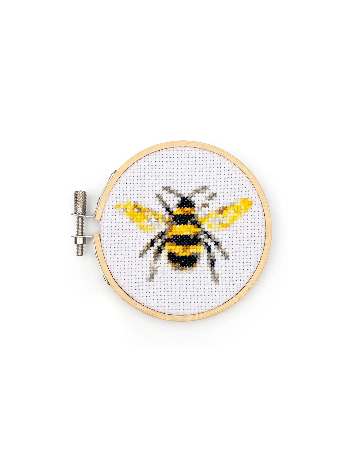 Bee Mini Cross Stitch Embroidery Kit