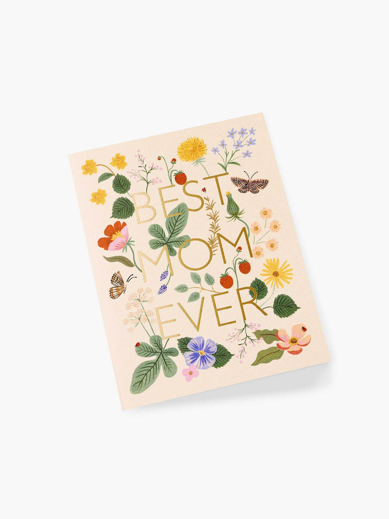 Rifle Paper Co. Best Mom Ever Mother's Day Greeting Card