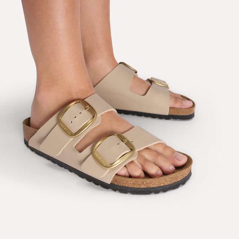 BIRKENSTOCK Arizona Big Buckle Birko-Flor Sandcastle Regular